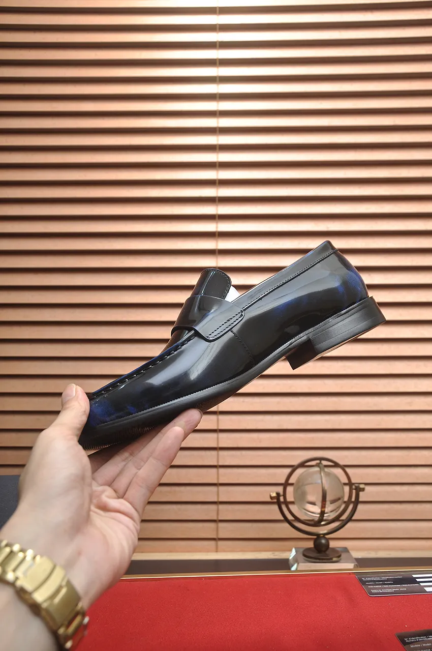 Men's shoes 💰580💶[Dior] (water-dyed cowhide lining) Dior original 1:1 high-quality factory, imported original materials, imported raw cowhide, water-dyed cowhide lining, original TPU outsole, code number: 39-44 (45 customized)